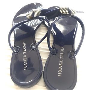 Ivanka Trump NAIA gelly thong sandal